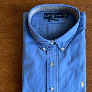 Ralph Lauren Classic Fit long sleeve button down, Size XL